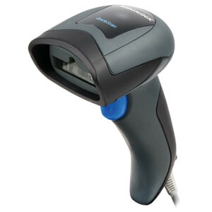 Datalogic QuickScan I QD2131 Industrial, Retail, Inventory Handheld Barcode Scanner Kit - Cable Connectivity - Black - USB
