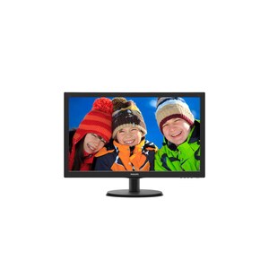 Philips V-line 223V5LHSB2 54.6 cm (21.5") Full HD LED LCD Monitor - 16:9 - Black Hairline - 1920 x 1080 - 16.7 Million Col