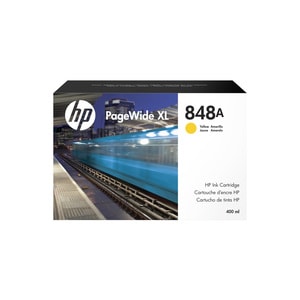 HP 848A Original Ink Cartridge - Yellow - Page Wide