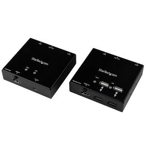 StarTech.com Extensor HDMI por Cable CAT6 con Concentrador USB de 4 Puertos - 50m - 1080p - 1 Dispositivo de Entrada - 1 D