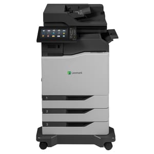 Lexmark CX860dte Laser Multifunction Printer - Colour - Copier/Fax/Printer/Scanner - 57 ppm Mono/57 ppm Color Print - 2400