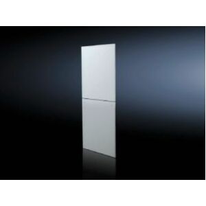 Rittal Side Panels, Divided with Lockable Quick-Release Fastener, for TS IT - Steel - Light Grey - 42U Rack Height - 1 Pac
