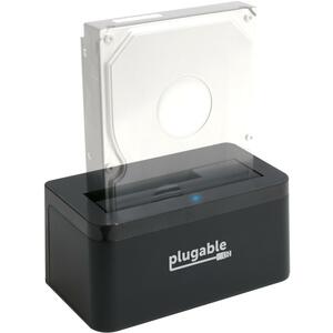 Plugable USB 3.1 Gen 2 10Gbps SATA Upright Hard Drive Dock and SSD Dock - (Includes Both USB-C and USB 3.0 Cables, Support