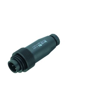 Binder Series 693: Male cable connector, screw-termination, cable outlet 6-8mm - 1 x RD24 Male