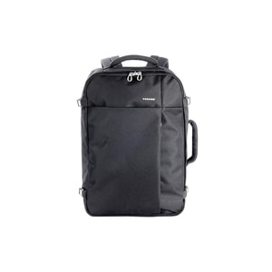 Tucano Tugò Carrying Case (Backpack) for 17.3" Notebook - Black - Water Resistant - Shoulder Strap, Handle, Chest Strap