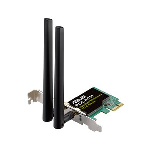 Asus PCE-AC51 IEEE 802.11ac Wi-Fi Adapter for Desktop Computer/Notebook - PCI Express x16 - 750 Mbit/s - 2.40 GHz ISM - 5 