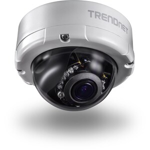 TRENDnet TV-IP345PI Indoor/Outdoor HD Network Camera - Colour - Dome - 20 m - 3GPP, MJPEG, H.264 - 2688 x 1520 - 2.80 mm- 