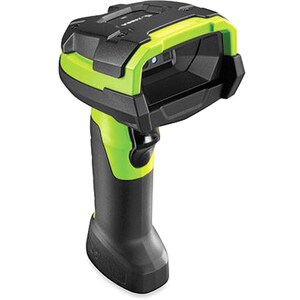 Zebra DS3678-SR Handheld Barcode Scanner - Wireless Connectivity - Industrial Green - 1D, 2D - Imager - Bluetooth