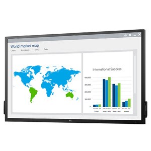Dell C7017T 176.5 cm (69.5") LCD Touchscreen Monitor - 16:9 - 6 ms - 1778 mm Class - InfraredMulti-touch Screen - 1920 x 1
