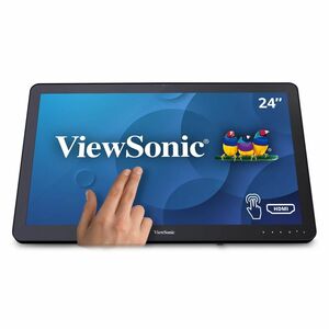 ViewSonic TD2430 24" 1080p 10-Point Multi Touch Monitor with HDMI, DP, and VGA - 24" Touch Monitor - 10-Point Multi-touch 