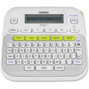 Impresora de etiqueta electrónica Brother P-touch PT-D210 - Transferencia térmica - 20mm/s Mono - 180 dpi - Etiqueta, Cint