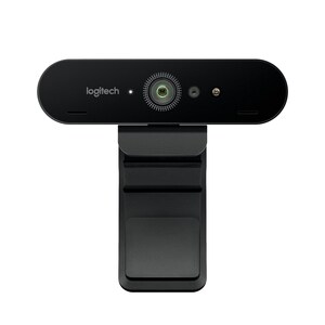 Logitech BRIO Webcam - 90 fps - Black - USB 3.0 - 4096 x 2160 Video - Auto-focus - 5x Digital Zoom - Microphone - Notebook