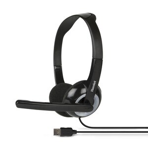 Cuffie Hamlet Cavo Over-the-head Stereo - Nero - Binaural - Supra-aural - 32 Ohm - 20 Hz a 20 kHz - 180 cm Cavo - USB