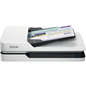 Epson WorkForce DS-1660W Flatbed Scanner - 1200 dpi Optical - 25 ppm (Mono) - Duplex Scanning - USB