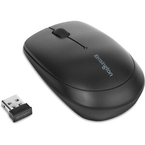 Kensington Pro Fit Wireless Mobile Mouse - Black - Laser - Wireless - Radio Frequency - Black - USB - 1000 dpi - Scroll Wh