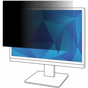 3M Privacy Filter for 26in Monitor, 16:10, PF260W1B Black, Matte - For 26" Widescreen LCD Monitor - 16:10 - Scratch Resist