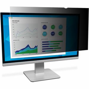 3M Privacy Screen Filter - For 23.8" Widescreen LCD Monitor - 16:9 - Scratch Resistant, Fingerprint Resistant, Dust Resist