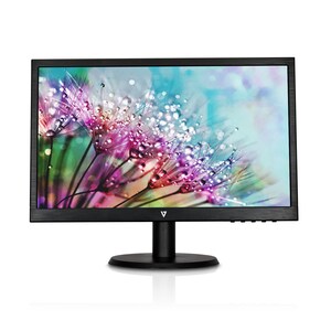 V7 L18V-2NR 18.5" WXGA LED LCD Monitor - 16:9 - 19.00" (482.60 mm) Class - Twisted nematic (TN) - 1366 x 768 - 16.7 Millio