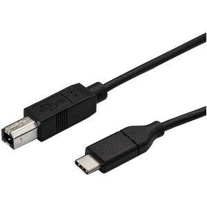 StarTech.com 3m 10 ft USB C to USB B Printer Cable - M/M - USB 2.0 - USB C to USB B Cable - USB C Printer Cable - USB Type