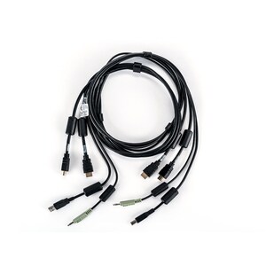 AVOCENT 1.83 m KVM Cable for Keyboard/Mouse, Speaker, KVM Switch, Audio Device - 1 - First End: 2 x 19-pin HDMI Digital Au