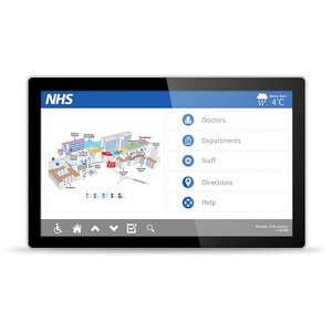 AllSee AO43E 109.2 cm (43") LCD Digital Signage Display - Touchscreen Atom 1.92 GHz - 2 GB - 1920 x 1080 - LED - 450 cd/m²