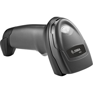 Zebra DS2208-SR Handheld Barcode Scanner with Stand - Cable Connectivity - 30 scan/s - 368 mm Scan Distance - 1D, 2D - Ima