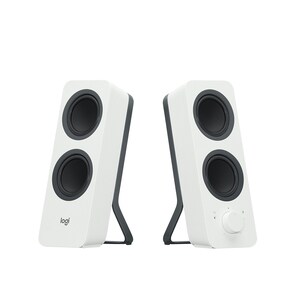 Logitech Z207 2.0 Bluetooth Speaker System - 5 W RMS - White - Desktop
