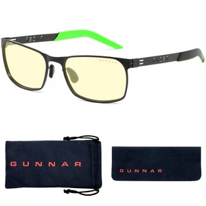 GUNNAR Gaming Glasses - FPS Razer Edition - Onyx Frame/Amber Lens