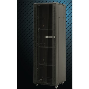 Cableaway SRB4568 600mm x 800mm Free Standing Data Cabinet - For Server - 45U Rack Height - Floor Standing - Steel, Temper