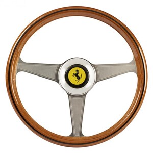 Thrustmaster Ferrari 250 GTO Wheel Add-On - Black, Silver, Brown, Yellow