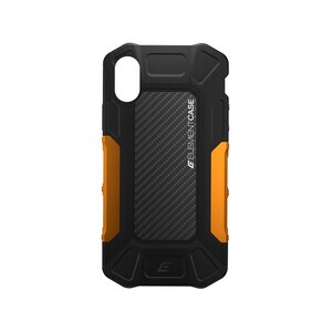 Element Case Formula iPhone X Case - For Apple iPhone X Smartphone - Black, Orange