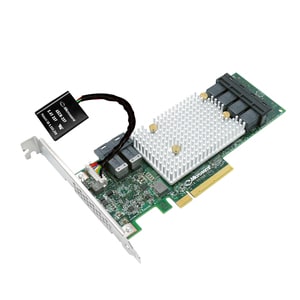 Microchip Adaptec SmartRAID 3154-24i Single - 12Gb/s SAS - PCI Express 3.0 x8 - Plug-in Card - RAID Supported - 0, 1, 5, 6