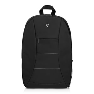 V7 Essential CBK1-BLK-9E Carrying Case (Backpack) for 39.6 cm (15.6") Notebook - Black - Polyester Body - Shoulder Strap