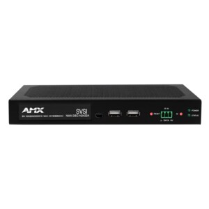 AMX JPEG 2000 4K60 4:4:4 Decoder - Functions: Video Decoding, Video Encoding, Audio Embedding - 3840 x 2160 - Network (RJ-45)