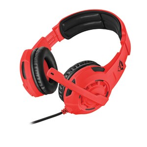 Auriculares Trust Urban Spectra GXT 310-SR Cableado De Diadema Estéreo - Rojo - Circumaural - 36 Ohm - 20 Hz - 100 cm Cabl