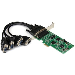 4 Port PCI Express PCIe Serial Combo Card with Breakout Cable - 2 x RS232 2 x RS422 / RS485 - Dual Profile (PEX4S232485)