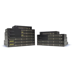 Cisco SG350-10SFP 10-Port Gigabit Managed SFP Switch - Manageable - 3 Layer Supported - Modular - 10 SFP Slots - Optical F