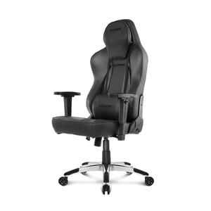 AKRACING Office Series Obsidian Computer Chair - Carbon Fiber Pleather Seat - Carbon Fiber Pleather Back - Black Steel, Me