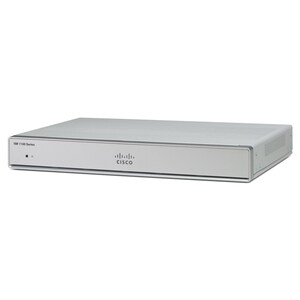 Cisco 1100 C1117-4P Router - 5 Ports - PoE Ports - Management Port - 1 - Gigabit Ethernet - ADSL - Rack-mountable, Desktop