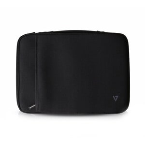 V7 Elite CSE5H-BLK-9E Carrying Case (Sleeve) for 30.5 cm (12") MacBook Air - Black - Neoprene - Handle - 222 mm Height x 3