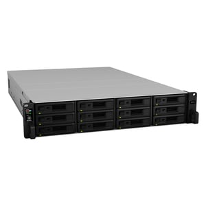Synology RackStation RS3618XS 12 x Total Bays SAN/NAS Storage System - Intel Xeon D-1521 Quad-core (4 Core) 2.40 GHz - 8 G