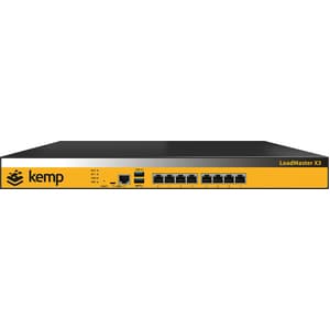 KEMP LoadMaster LM-X3 Load Balancer - 8 RJ-45 - 1 Gbit/s - Gigabit Ethernet - 27.20 Gbit/s Throughput - Manageable - 8 GB 
