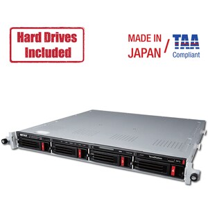 Buffalo TeraStation 5410RN Rackmount 32 TB NAS Hard Drives Included - Annapurna Labs Alpine AL-314 Quad-core (4 Core) 1.70