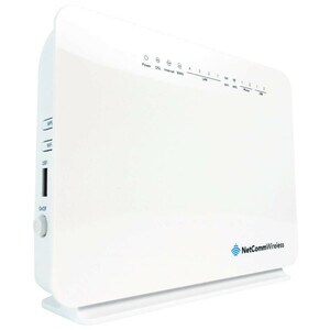 Netcomm NF10WV IEEE 802.11n VDSL2, ADSL2+ Wireless Router - 2.40 GHz ISM Band - 37.50 MB/s Wireless Speed - 4 x Network Po