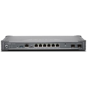 Juniper SRX300 Router - 6 Ports - Management Port - 2 - Gigabit Ethernet - Desktop - 1 Year