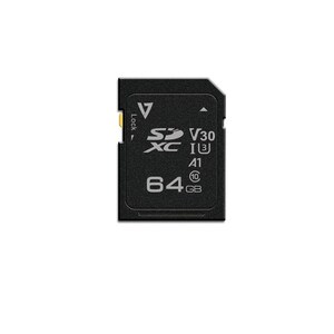 V7 64 GB UHS-III SDXC - 100 MB/s Read - 85 MB/s Write - 5 Year Warranty