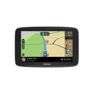 Navigatore GPS portatile da auto TomTom GO Basic - Nero - Portatili, Montabile - 15,2 cm (6") - Touchscreen - Lane assist,