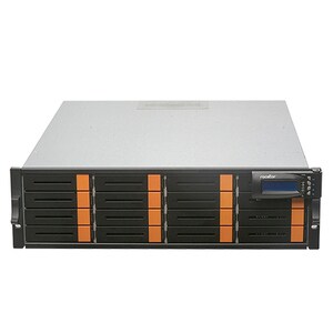 Rocstor 12Gb SAS 16-Bay Redundant RAID Storage - 16 x HDD Supported - 160 TB Installed HDD Capacity - 16 x SSD Supported -