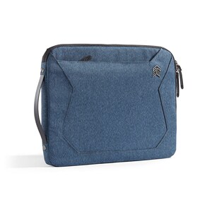 STM Goods Myth Carrying Case (Sleeve) for 33 cm (13") Notebook - Slate Blue - Water Resistant - Fabric, Polyurethane, Flee