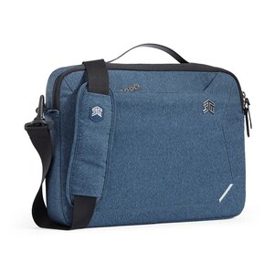 STM Goods Myth Carrying Case (Briefcase) for 38.1 cm (15") to 40.6 cm (16") Apple Notebook, MacBook Pro - Slate Blue - Wat